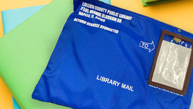Collier Public Library Mail Envelope | What We Do: Mail-A-Book Program